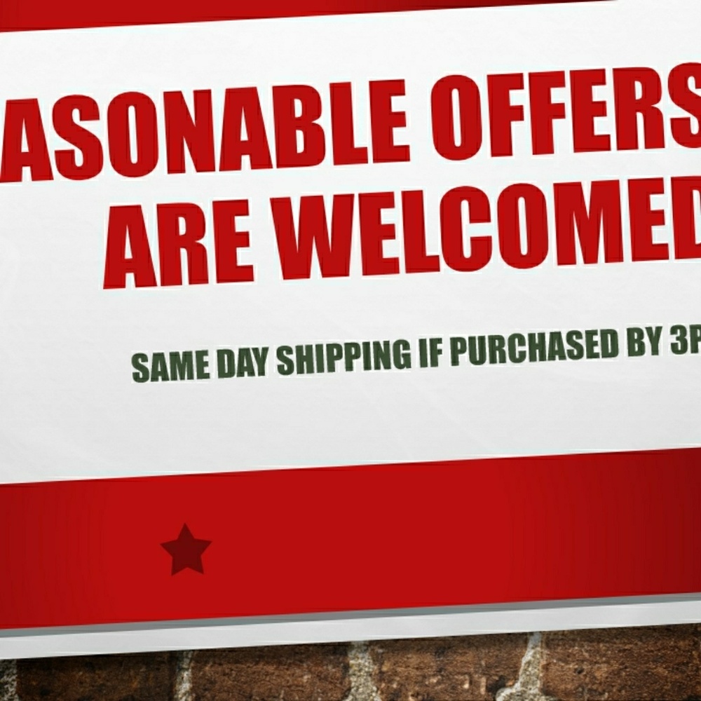 REASONABLE OFFERS ARE WELCOME - Picture 1 of 1